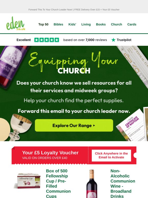 Does Your Church Leader Know About Us?