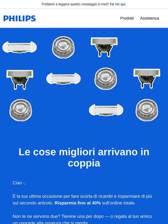 ⏰ Ultima occasione per rinnovare la rasatura (e risparmiare!)