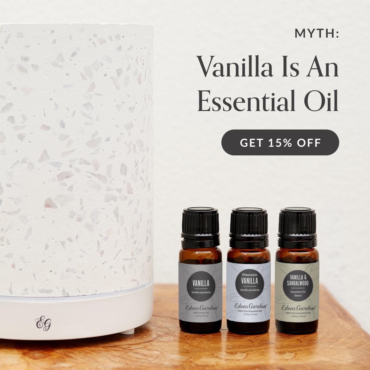 MYTH: Vanilla Is An Essential Oil | GET 15% OFF