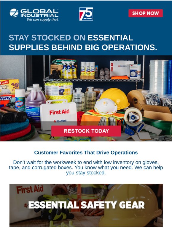 Stocked With Enough Essential Supplies?