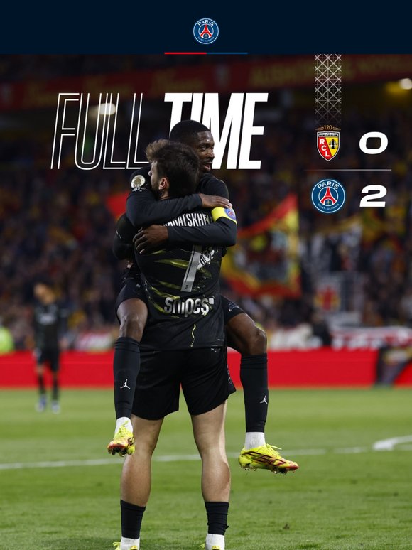 Les Parisiens restent Champions de France ! 🏆
