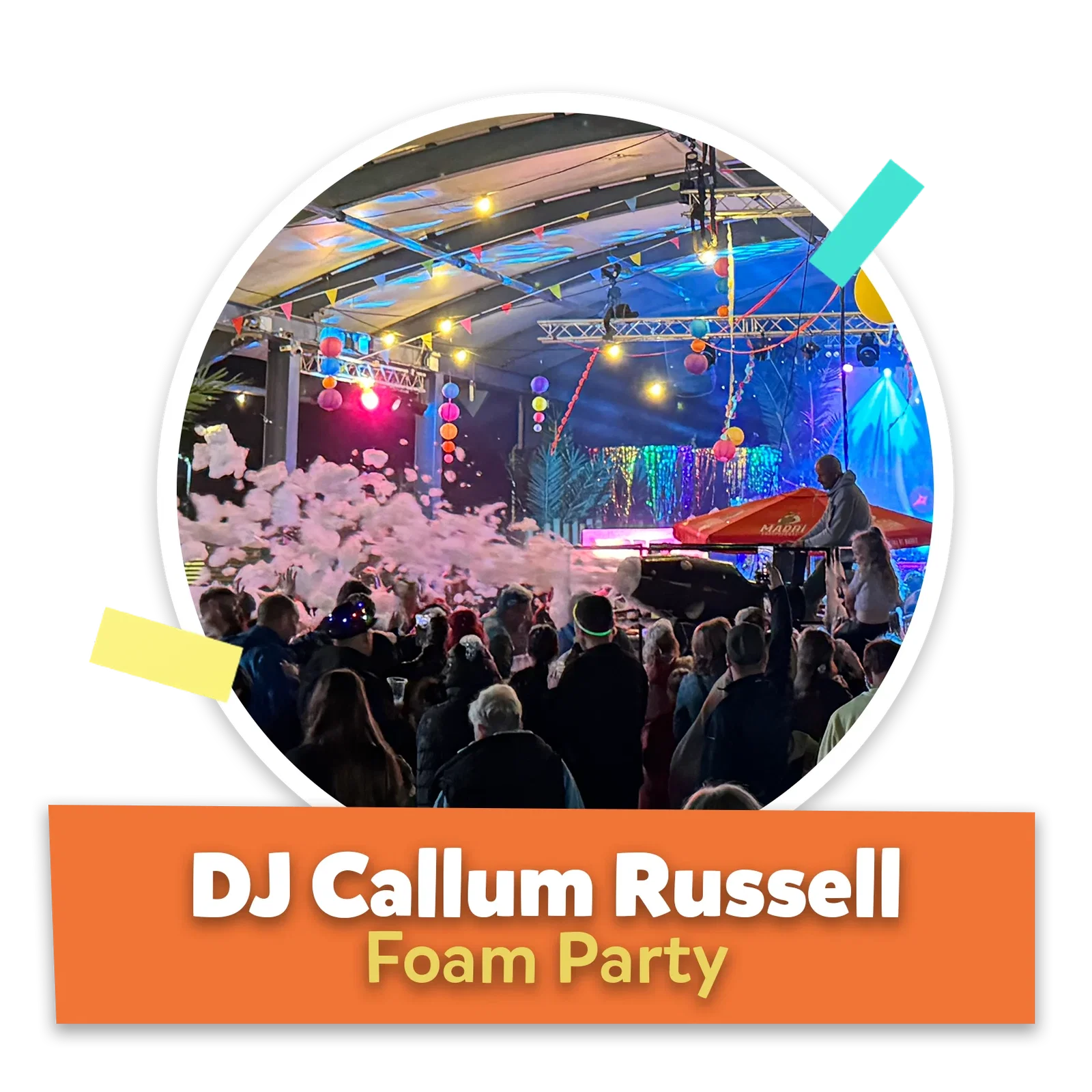 DJ Callum Russell's Foam Party