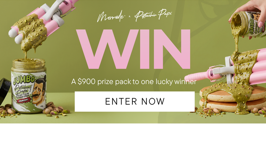 Sign up to win a Pistachio Papi x Mermade Hair Giveaway Pack