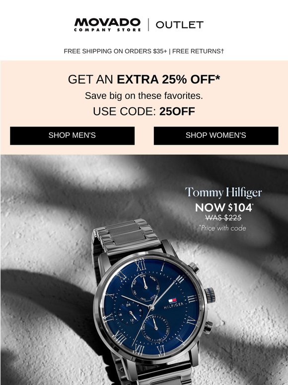 Tommy Hilfiger styles NOW $104 with code