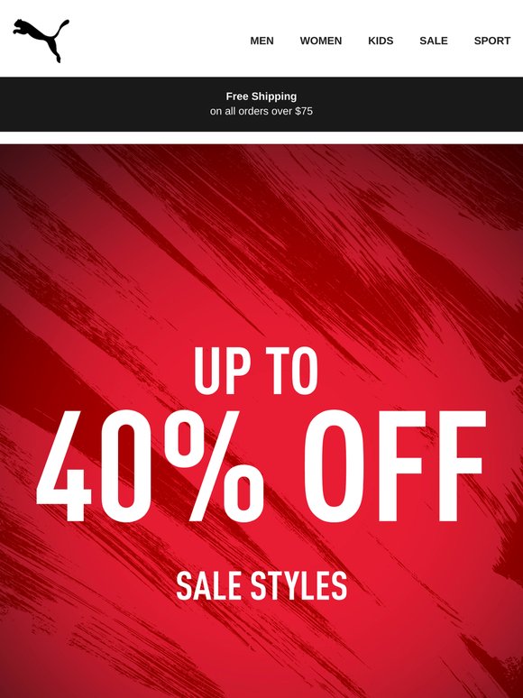 Reminder: 40% Off