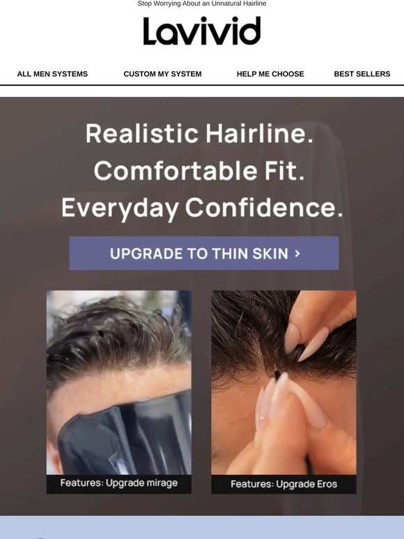 Your Most Natural Hairline Starts Here