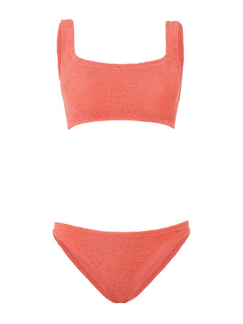 Xandra Bikini Metallic Coral