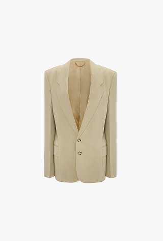 Pressed Jacket In Beige