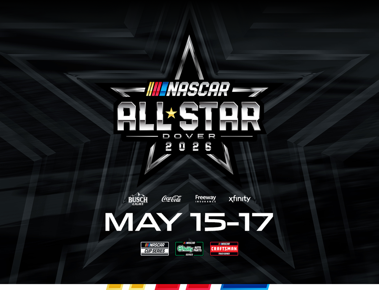 NASCAR All Star Dover 2025 | May 15-17
