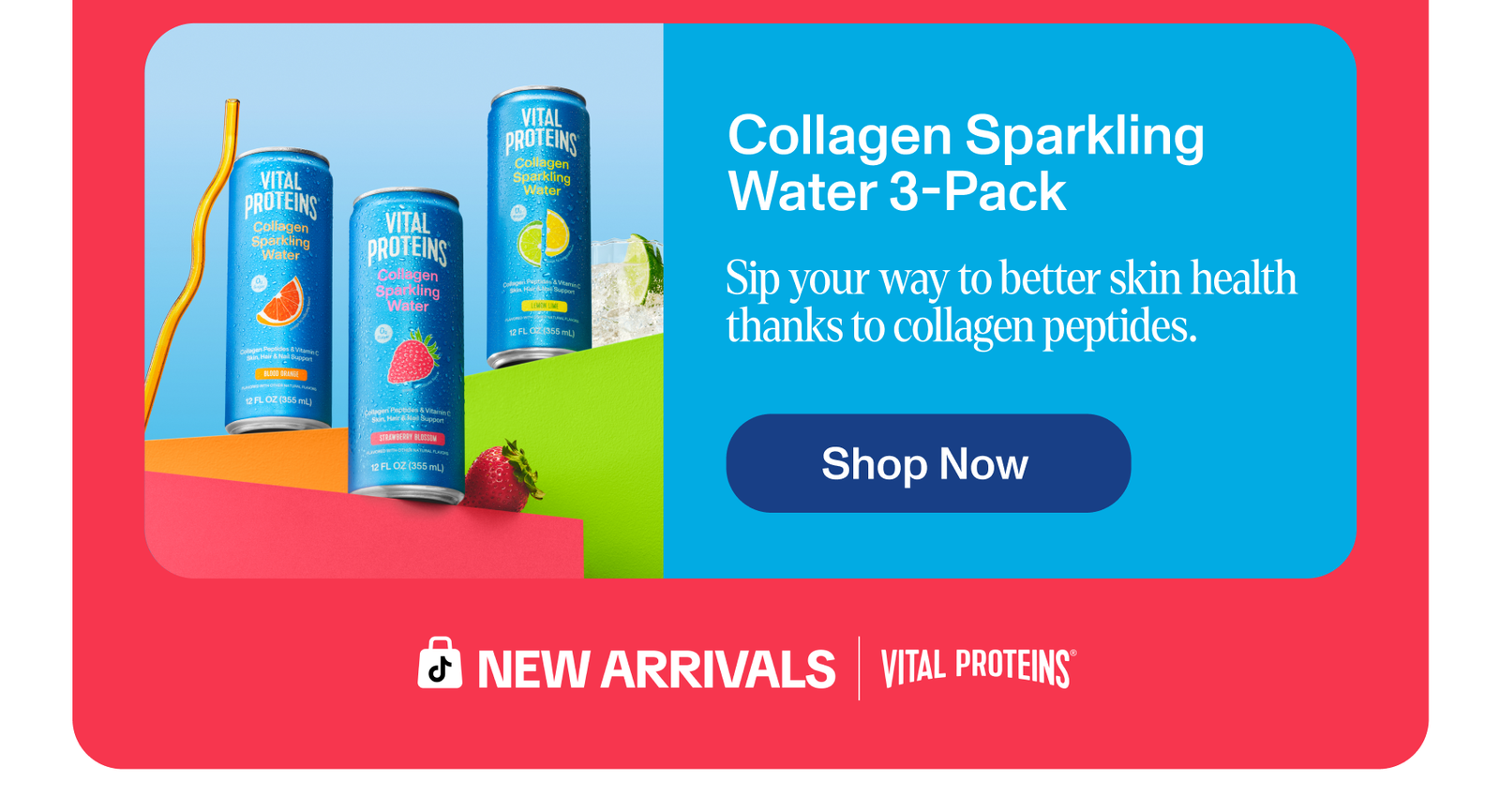 Collagen Sparkling Water 3-Pack
