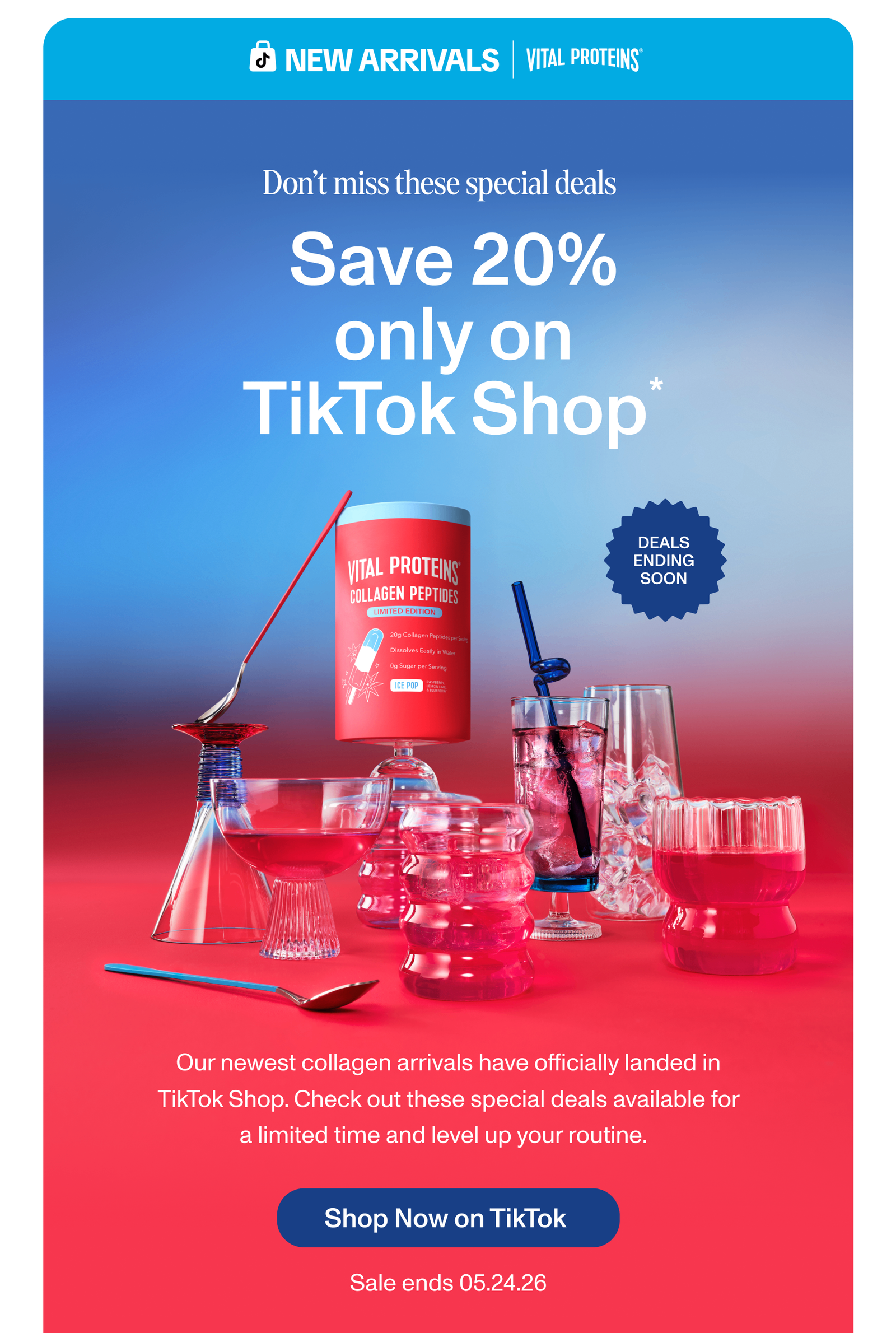 Save 20% only on TikTok Shop*