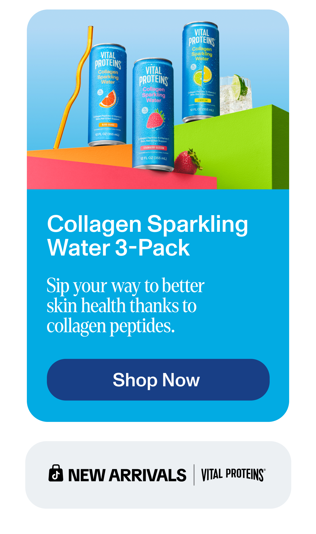 Collagen Sparkling Water 3-Pack
