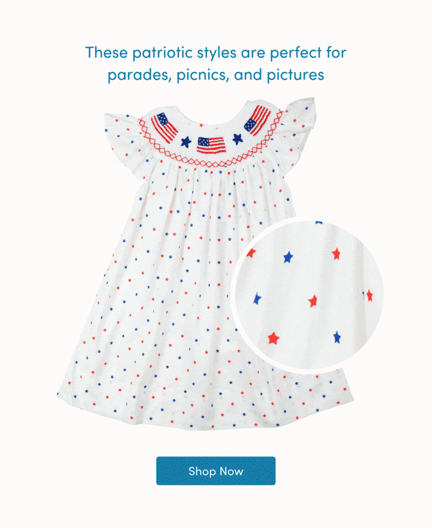 Red, White, and Too Cute - Shop Patriotic
