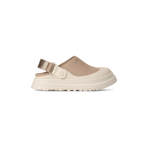 GoldenGlow Canvas Clog