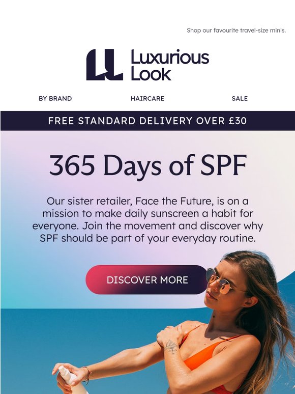 Save 20% On SPF's ☀️