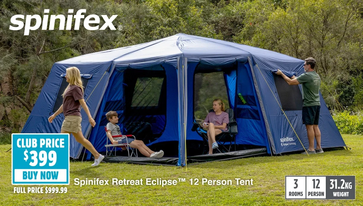Spinifex Retreat Eclipse™ 12 Person Tent