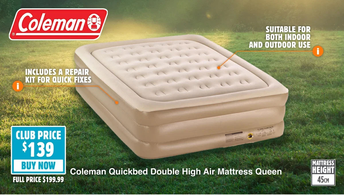 Coleman Quickbed Double High Air Mattress Queen