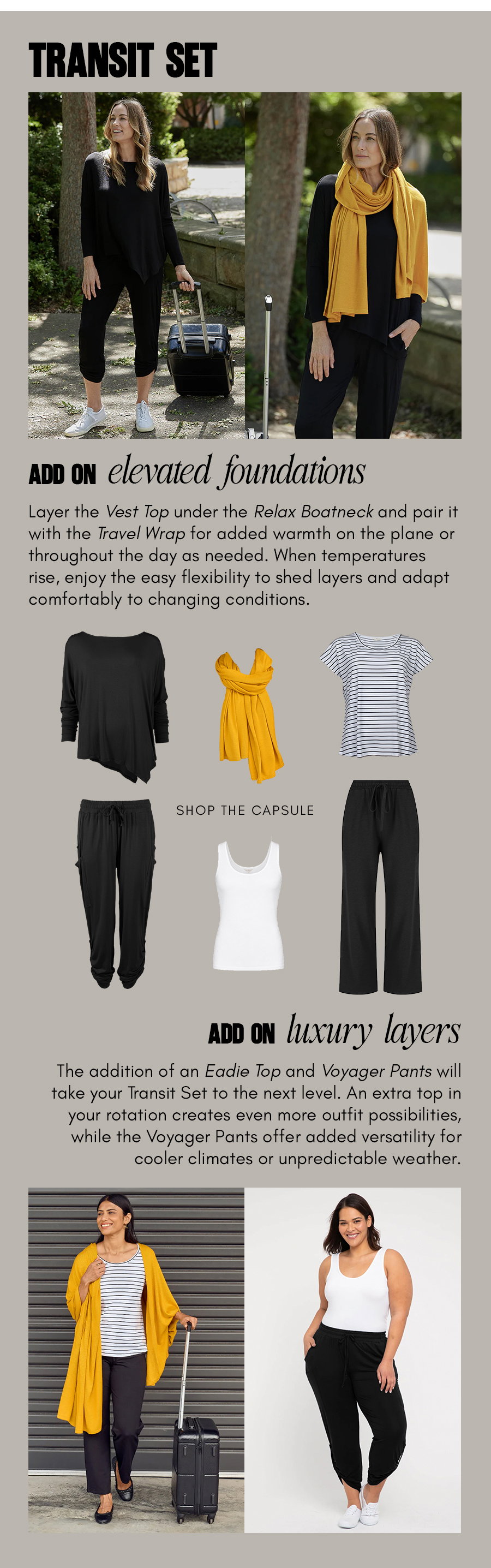 Transit Set - Shop this Capsule!