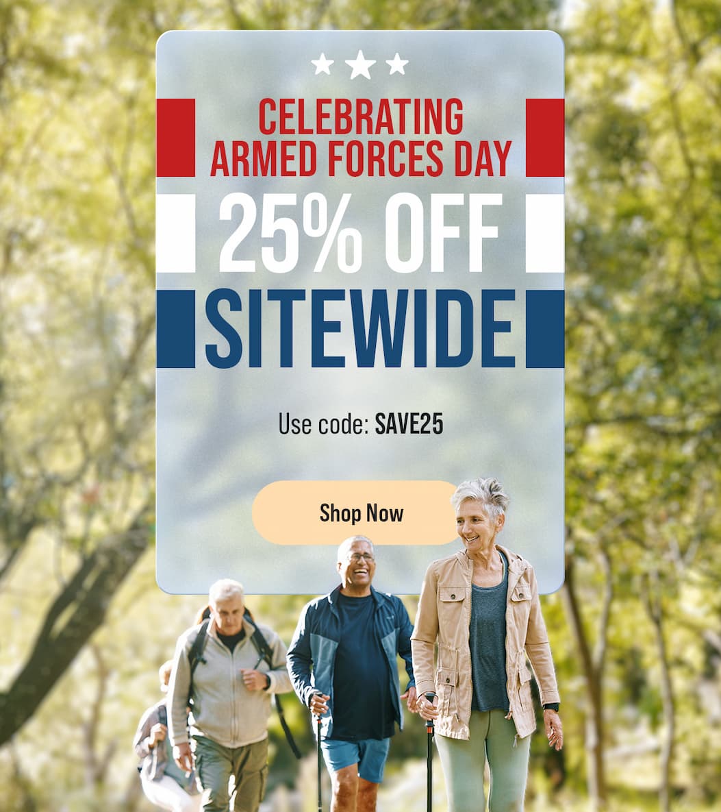 Celebrating Armed Forces Day | 25% Off Sitewide | Use code: SAVE25 | Shop Now