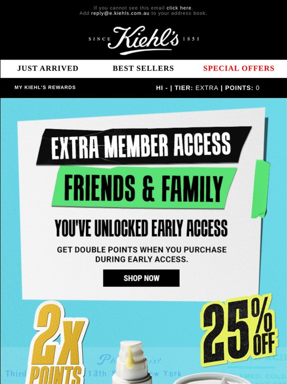 Member Exclusive: Your 25% OFF* Is Live!