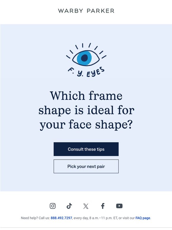 Learn your face shape
