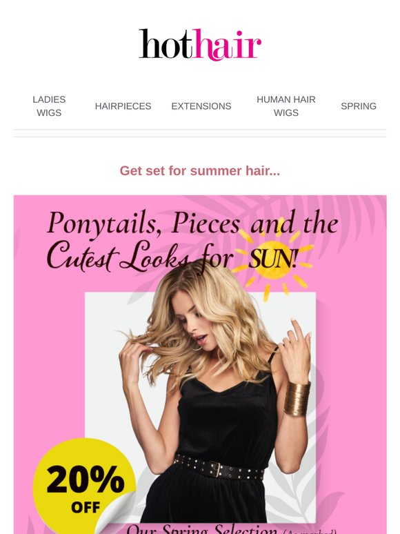 Sunshine ready? Your hair will be