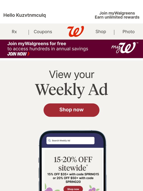 Weekly Ad = Weekly Savings 💸