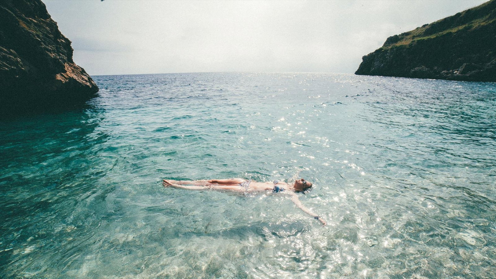 The calm that begins at sea