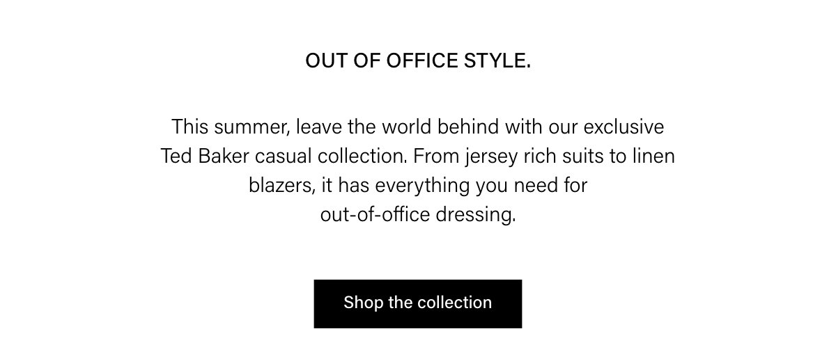 Ted Baker casualwear