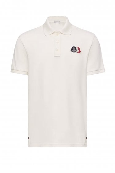 Triple Logo Polo White