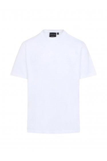 Vantage T-Shirt Embroidery Logo White