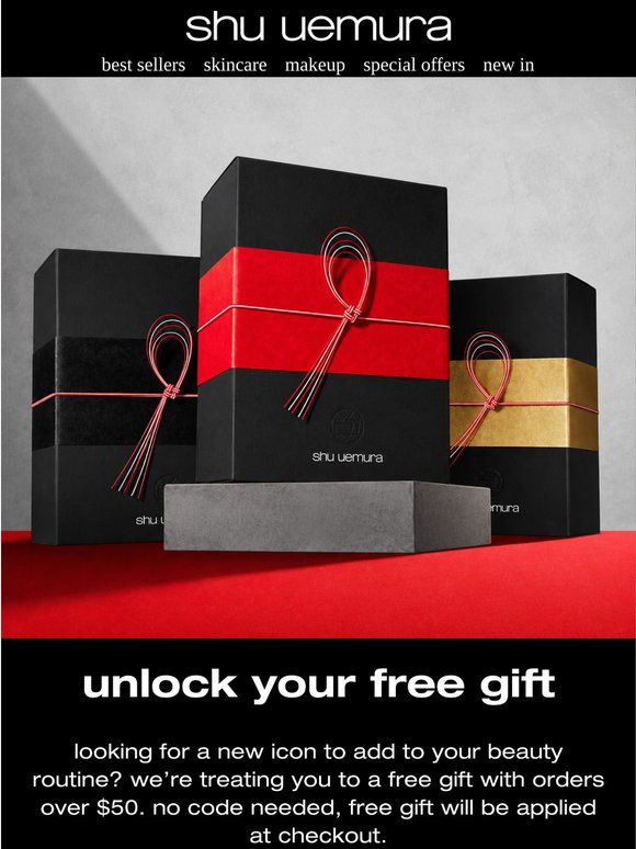 your free gift is ready...