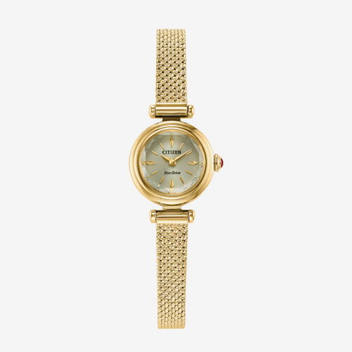 Citizen Women's Dress Gold Tone Dial & Golden Tone Stainless Steel Bracelet Watch