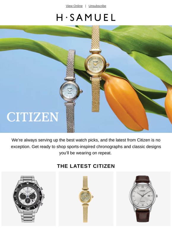 New-season watch drops