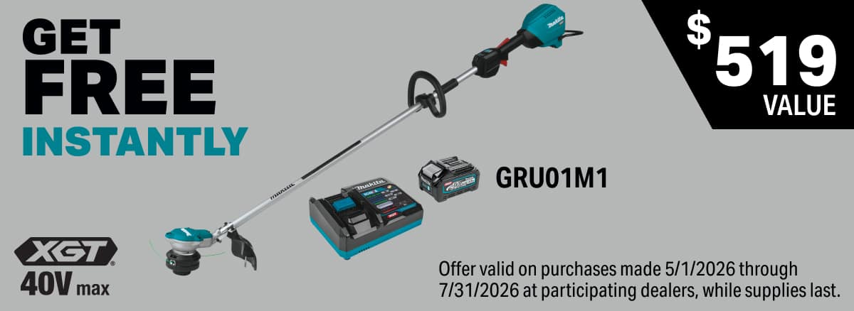 Buy an eligible kit and receive a free GRU01M1