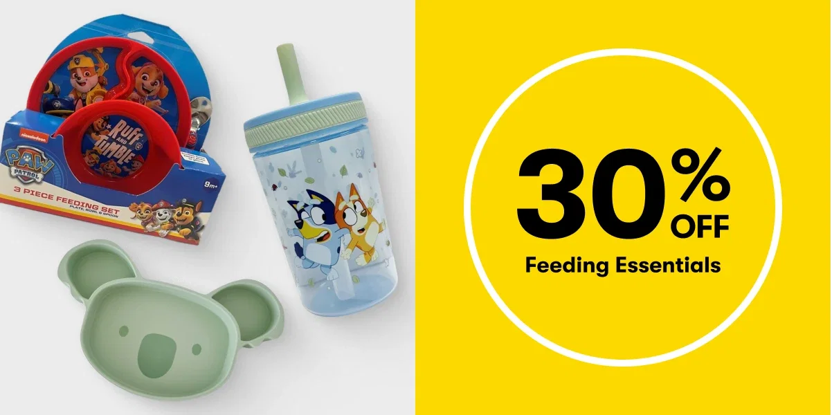 30% OFF Feeding Essentials