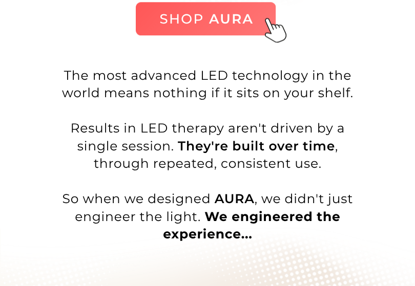 AURA is built for consistency. Save 15% with code AURA.