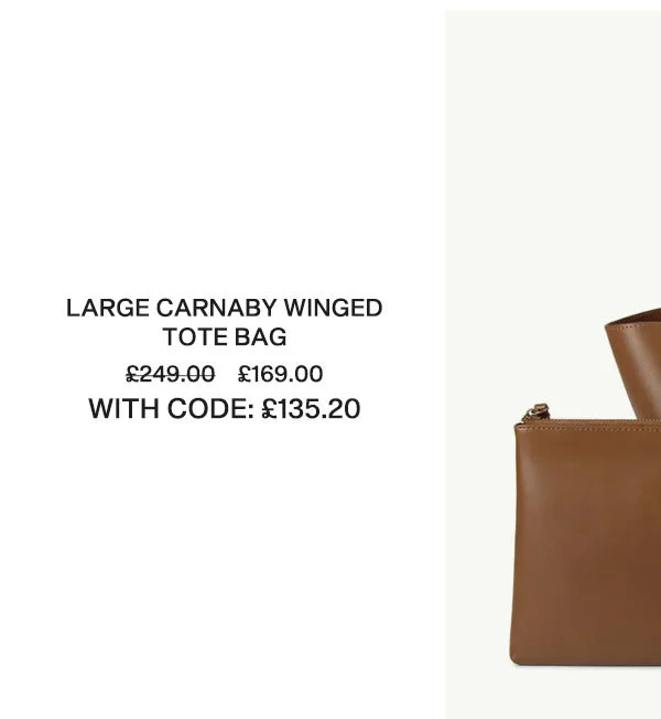 Large Carnaby Winged Tote Bag