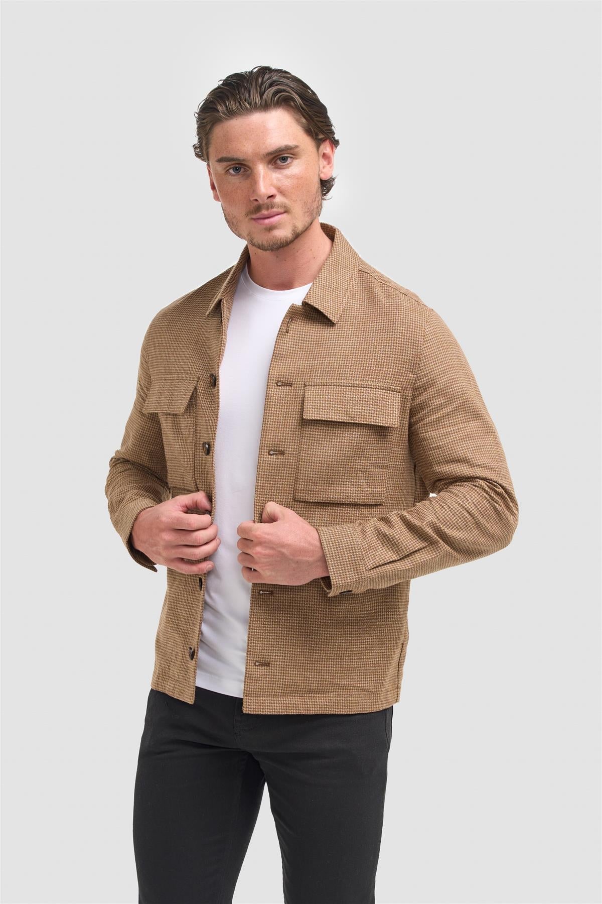Image of Montilla Rust Overshirt
