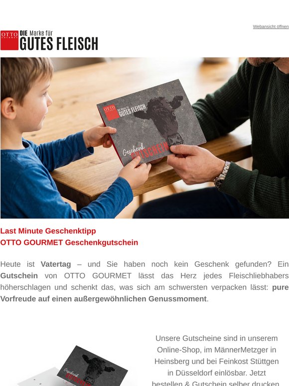 Noch kein Vatertagsgeschenk gefunden?