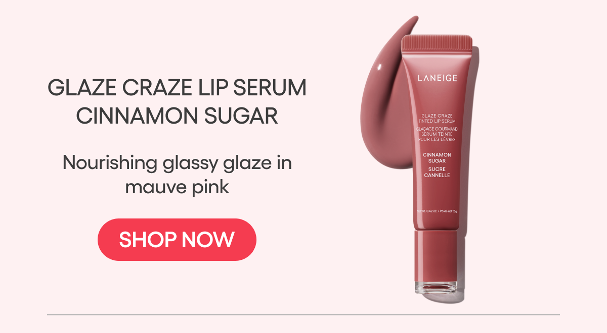 GLAZE CRAZE TINTED LIP SERUM CINNAMON SUGAR