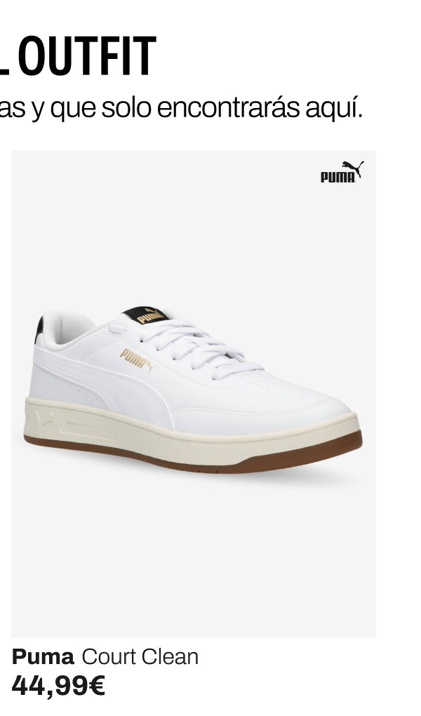 Zapatillas Puma Court Clean
