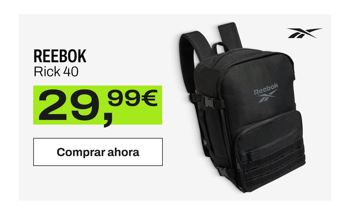 Mochila Reebok Rick 40 botón comprar ahora