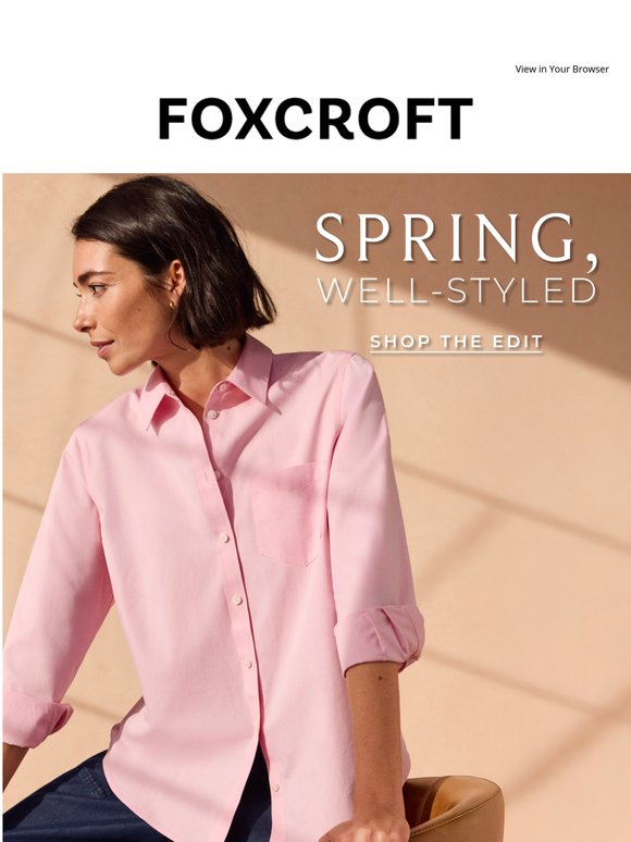 Introducing your spring wardrobe rotation ☀️