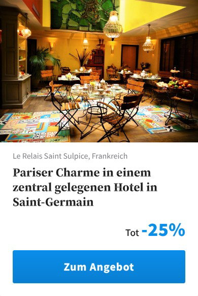 Pariser Charme in einem zentral gelegenen Hotel in Saint-Germain