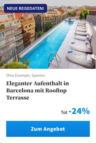 Eleganter Aufenthalt in Barcelona mit Rooftop Terrasse