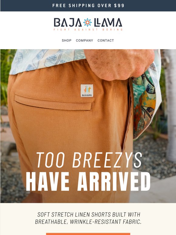 Linen Shorts For Hotter Days & Better Nights