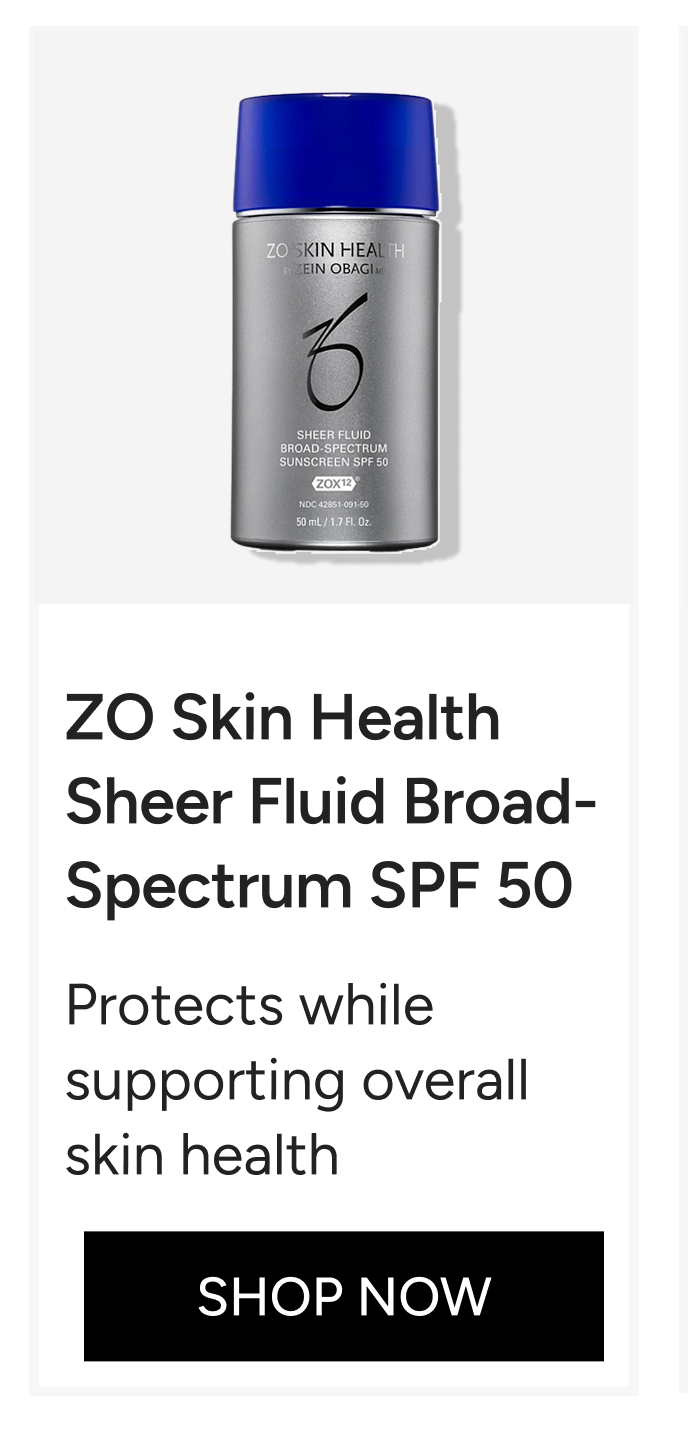 ZO Skin Health Sheer Fluid Broad-Spectrum SPF 50