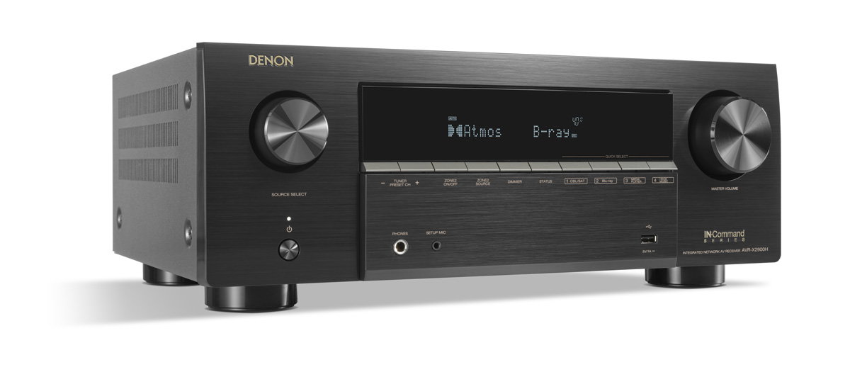 Denon AVR-X2900H 7.2-Channel AV Receiver