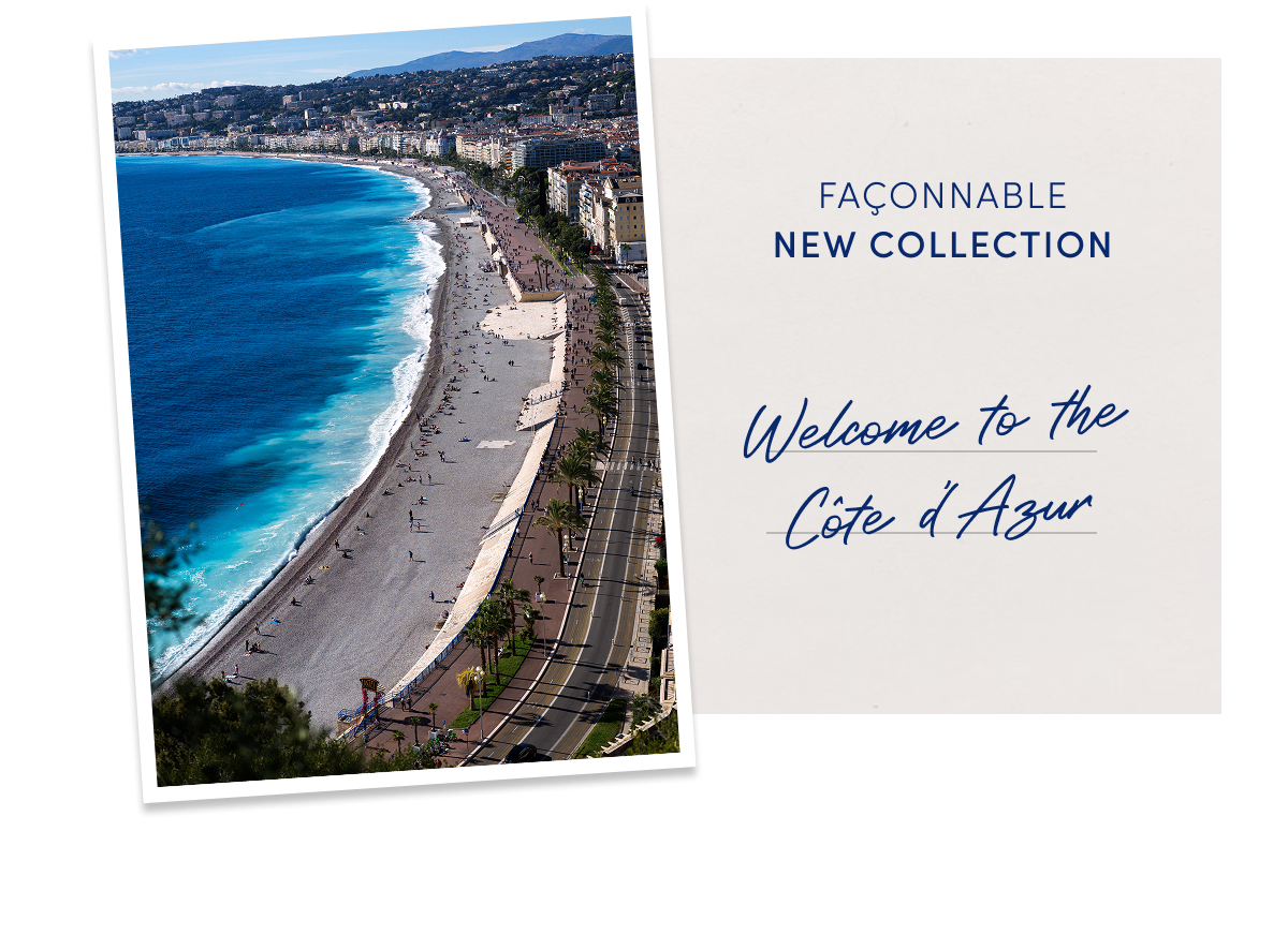 Façonnable New Collection: Welcome to the Còte d'Azur